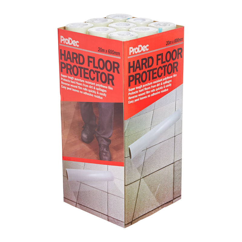 ProDec 20m x 600mm Hard Floor Protector Self-Adhesive Film