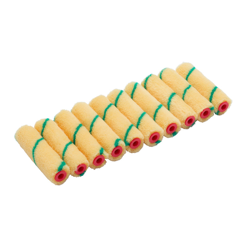 ProDec 10pk Short Pile Tiger 4" Mini Rollers
