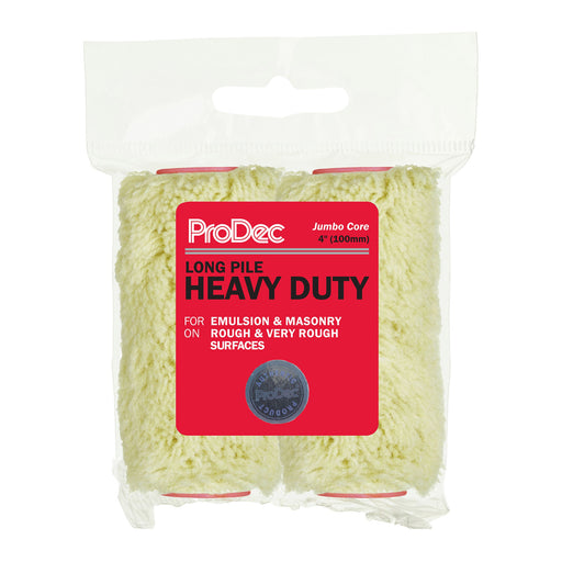 ProDec 2pk Long Pile Heavy Duty 4" Mini Rollers