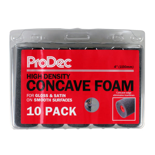 ProDec 10pk High Density Concave Foam 4" Mini Rollers
