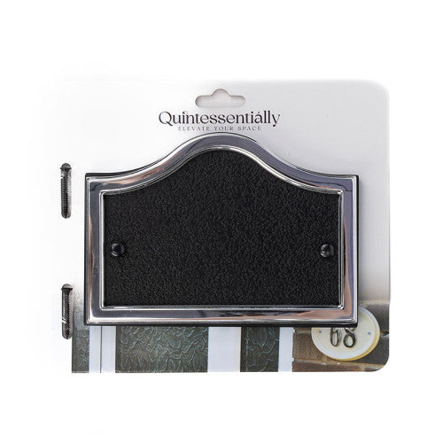 26 x 13cm Black/Silver Pullman Blank