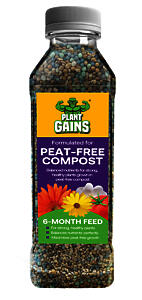 Grass Gains Slow Release Plant Food for Peat-Free Compost 900g