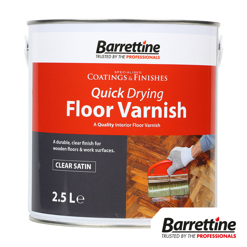 Barrettine Nourish & Protect Quick Drying Floor Varnish