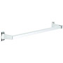 Croydex Sutton Single Towel Bar 50 x 481 x 71mm
