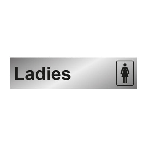 Ladies  1.2mm Recyclable PP - SILVER (200 x 50mm)