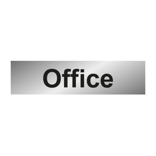 Office 1.2mm Recyclable PP - SILVER (200 x 50mm)
