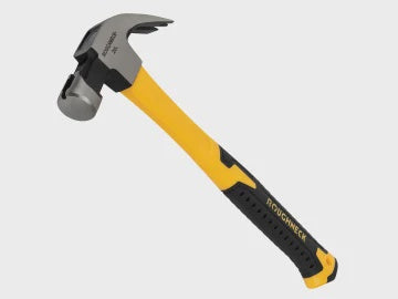 Roughneck Claw Hammer Fibreglass Shaft 567g (20oz)