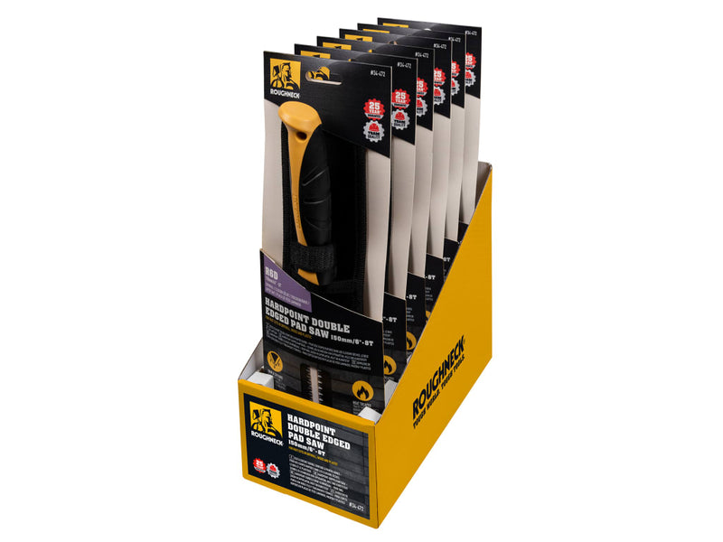 R6D Hardpoint Double Edged Pad Saw - Drywall 150mm (6in) 8 TPI