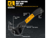 Self‑Prying Pry Bar 406mm (16in)