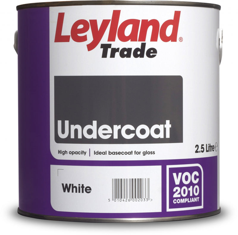 Leyland Trade Undercoat 2.5L White
