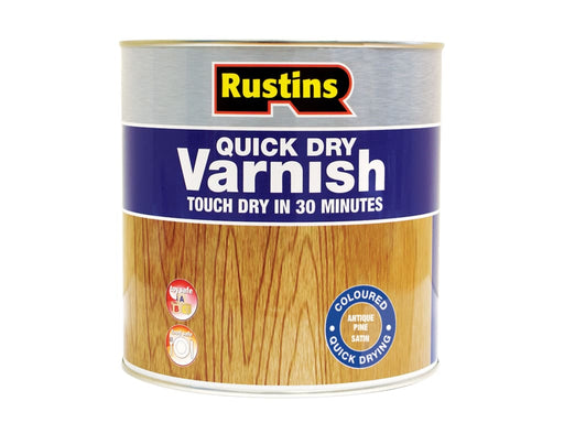 Quick Dry Colour Varnish Satin Pine 250ml