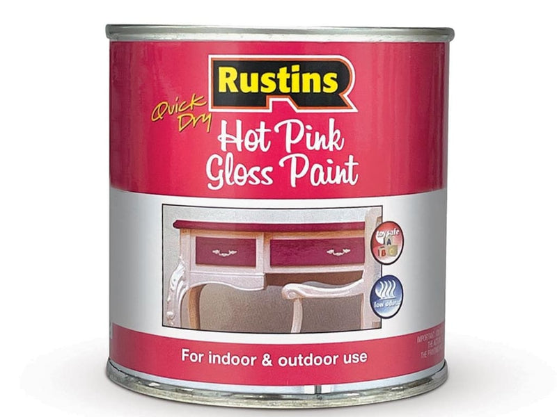 Quick Dry Small Job Gloss Hot Pink 250ml