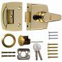 Era Replacement Front Door Lock 40mm Finish: Polished Chrome Body - Chrome Cylinder