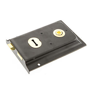 Burg-Wächter Rim Sashlock 6 x 4" Black