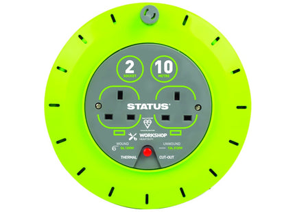 Status 10 Metre 2 Socket Cassette Extension