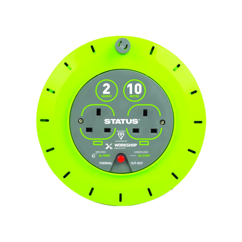 Status 10 Metre 2 Socket Cassette Extension