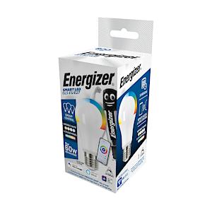 Energizer Smart LED GLS Bulb 9W ES 800lm RGBW