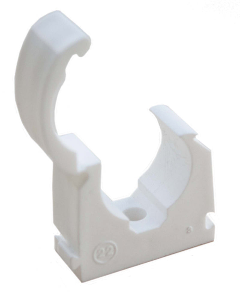 Oracstar Clipover Pipe Clips 22mm (Pack 50)