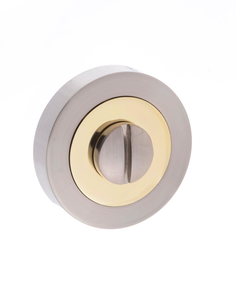 Satin Nickel/Polished Brass