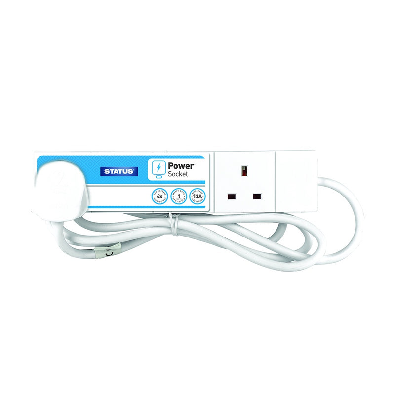 4Way 1M Extention Lead