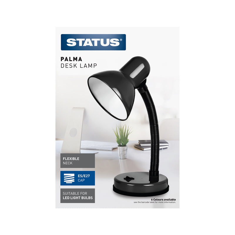 Palma Desk Lamp - Black