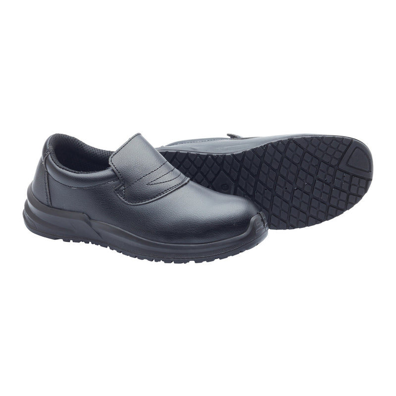 Unbranded Black Slip-On Shoe - size 9