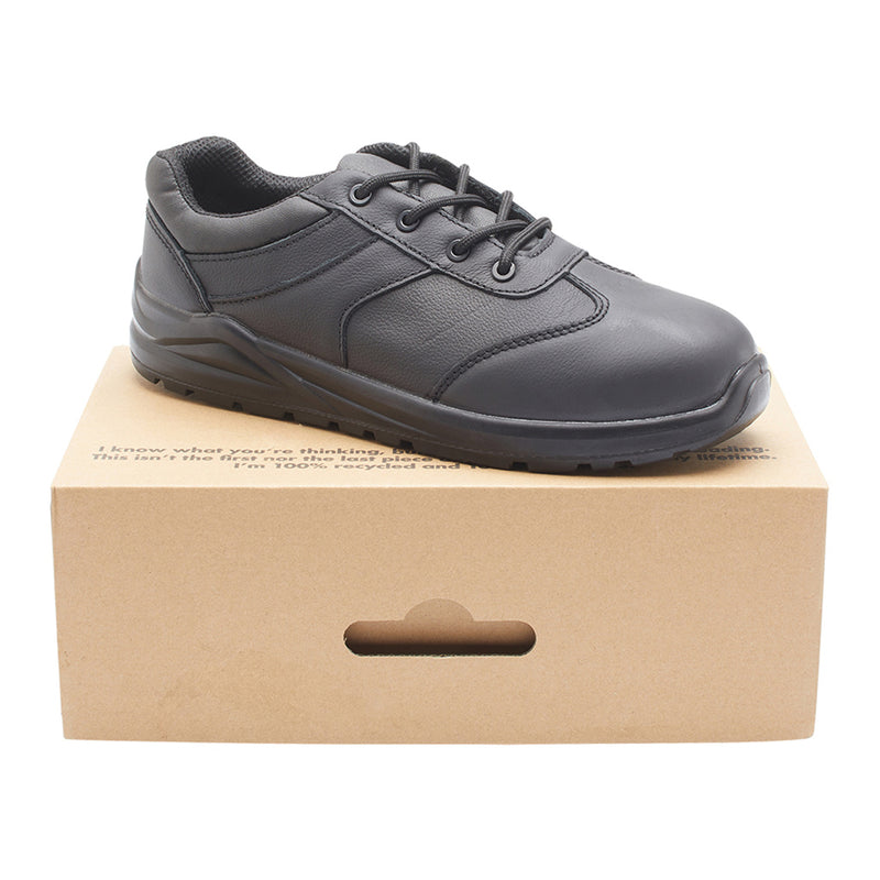 Unbranded Smooth Safety Shoes - size 4
