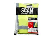 Hi-Vis Hoodie Yellow - L
