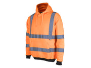 Hi-Vis Hoodie Orange - M