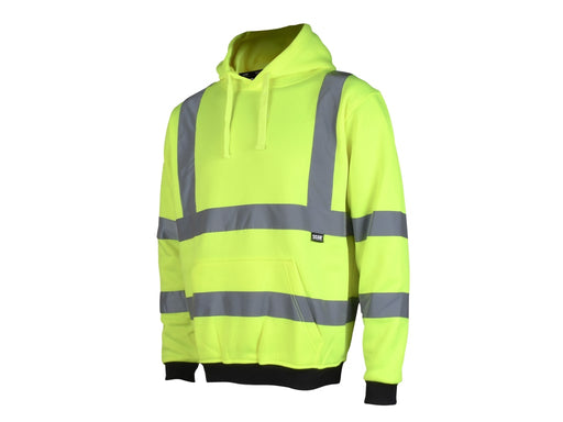Hi-Vis Hoodie Yellow - M