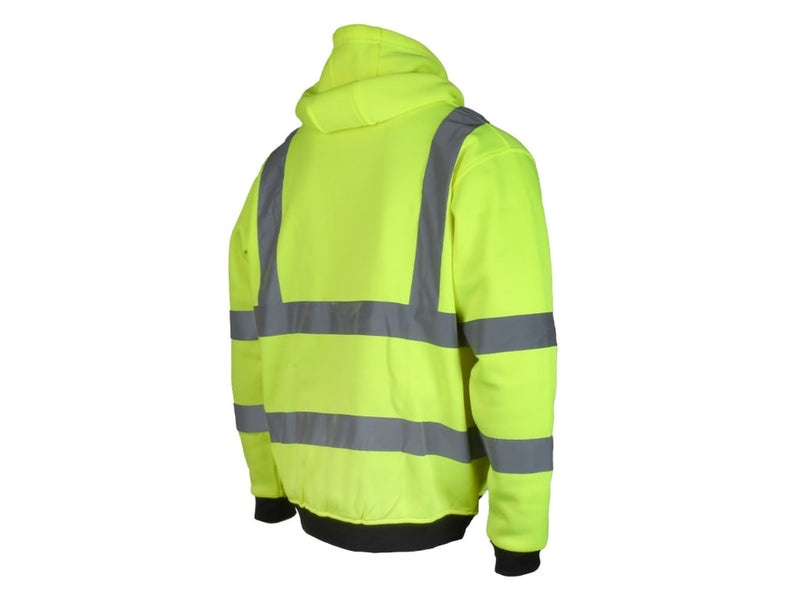 Hi-Vis Hoodie Yellow - XL