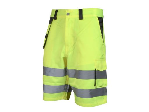 Hi-Vis Holster Shorts Yellow - W37-38in