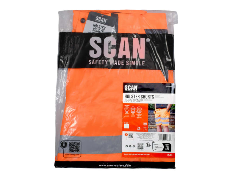 Hi-Vis Holster Shorts Orange - W39-41in