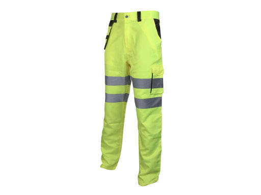 Hi-Vis Holster Trouser Yellow - W34-36in