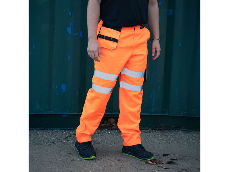 Hi-Vis Holster Trouser Orange - W37-38in