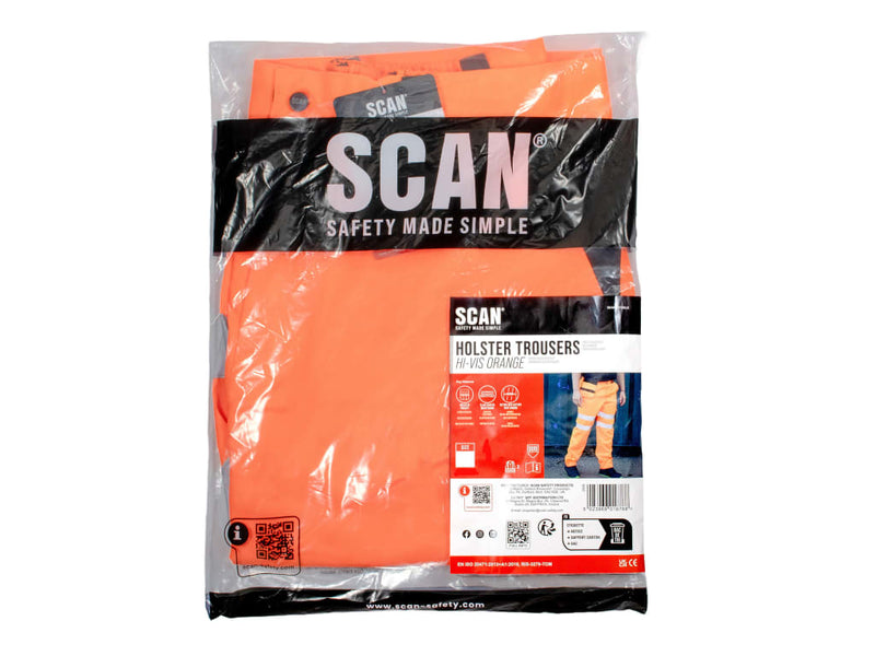 Hi-Vis Holster Trouser Orange - W37-38in
