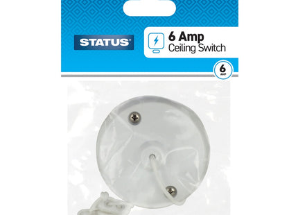 Status 6amp Ceiling Switch Pull Cord