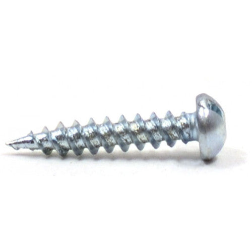 3/4" x 6 ZP Round Head Woodscrews (Pack of 21)