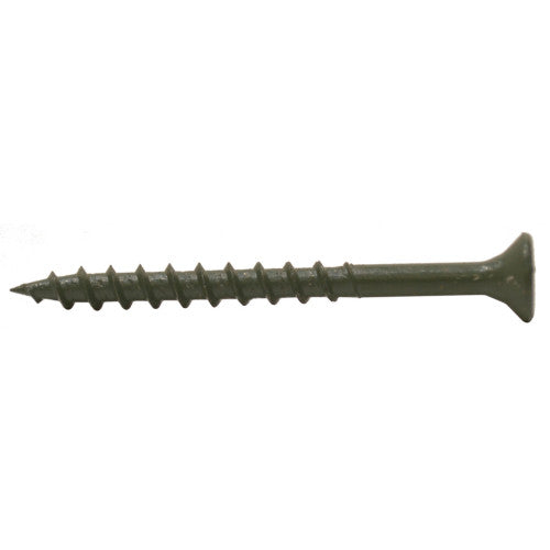 Timber Decking Screws - 50mm x 4.5mm - Green - (200)