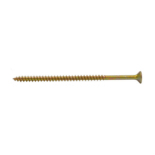 5mm x 100mm ZYP Multi Purpose Single Thread Countersunk Pozi Screws  (100)
