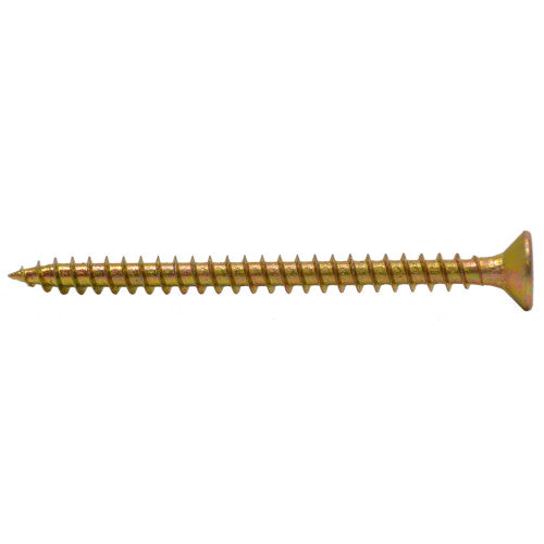 6mm x 80mm ZYP Multi Purpose Single Thread Countersunk Pozi Screws  (100)