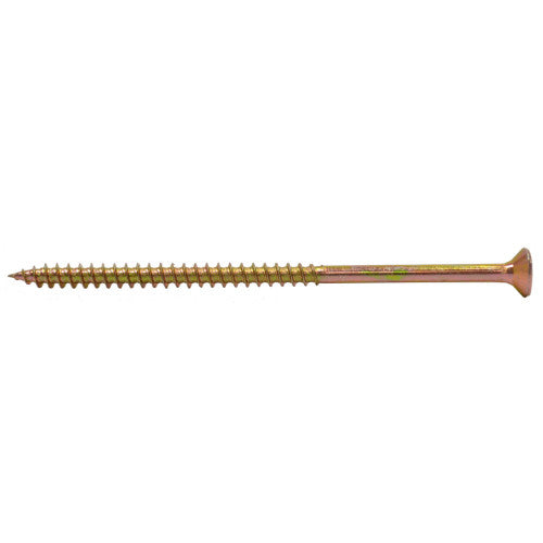 6mm x 120mm ZYP Multi Purpose Single Thread Countersunk Pozi Screws  (100)