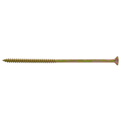 6mm x 150mm ZYP Multi Purpose Single Thread Countersunk Pozi Screws  (100)