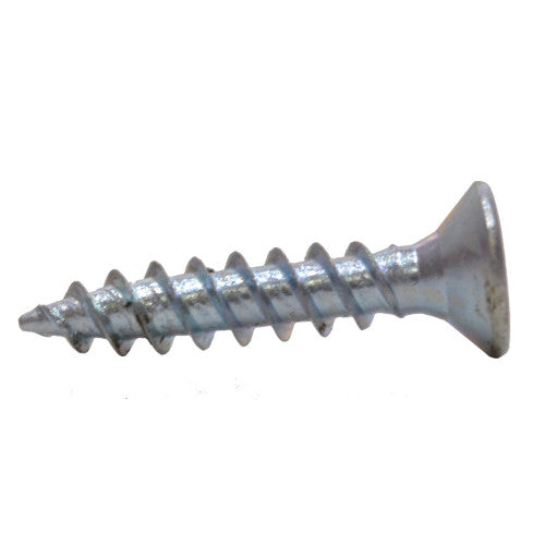 1" x 10 ZP Cross Recessed Hardened Twin Thread Woodscrews with Countersunk Head  (200)