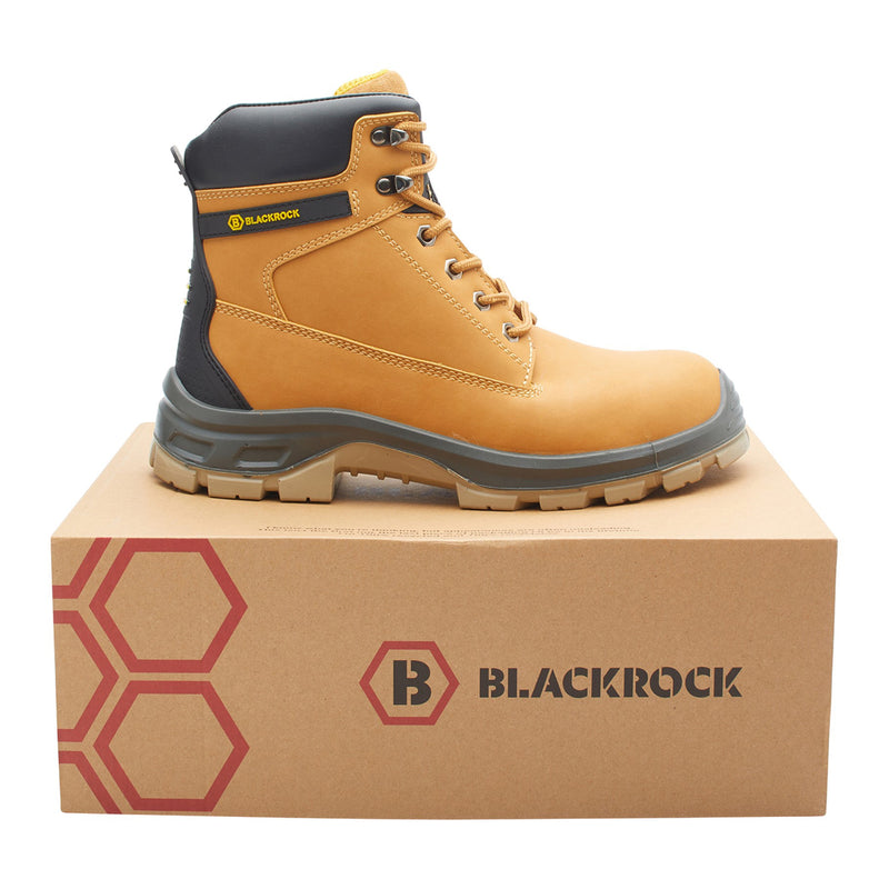 Blackrock Claystone Safety Boot - Tan size 7