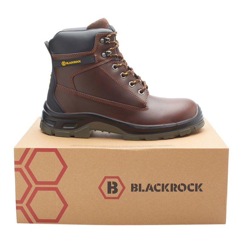 Blackrock Redwood Safety Boot - Brown size 3