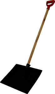 Charles Bentley Large Garden Shovel and Snow Scoop with Handle
