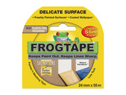 FrogTape® Delicate Surface Masking Tape 24mm x 55m
