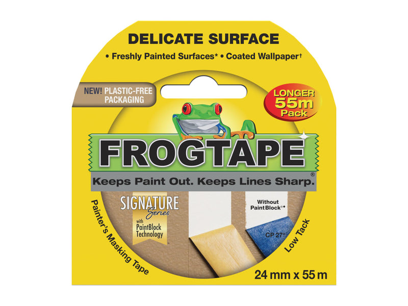 FrogTape® Delicate Surface Masking Tape 24mm x 55m