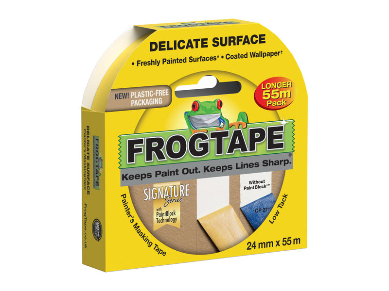 FrogTape® Delicate Surface Masking Tape 24mm x 55m